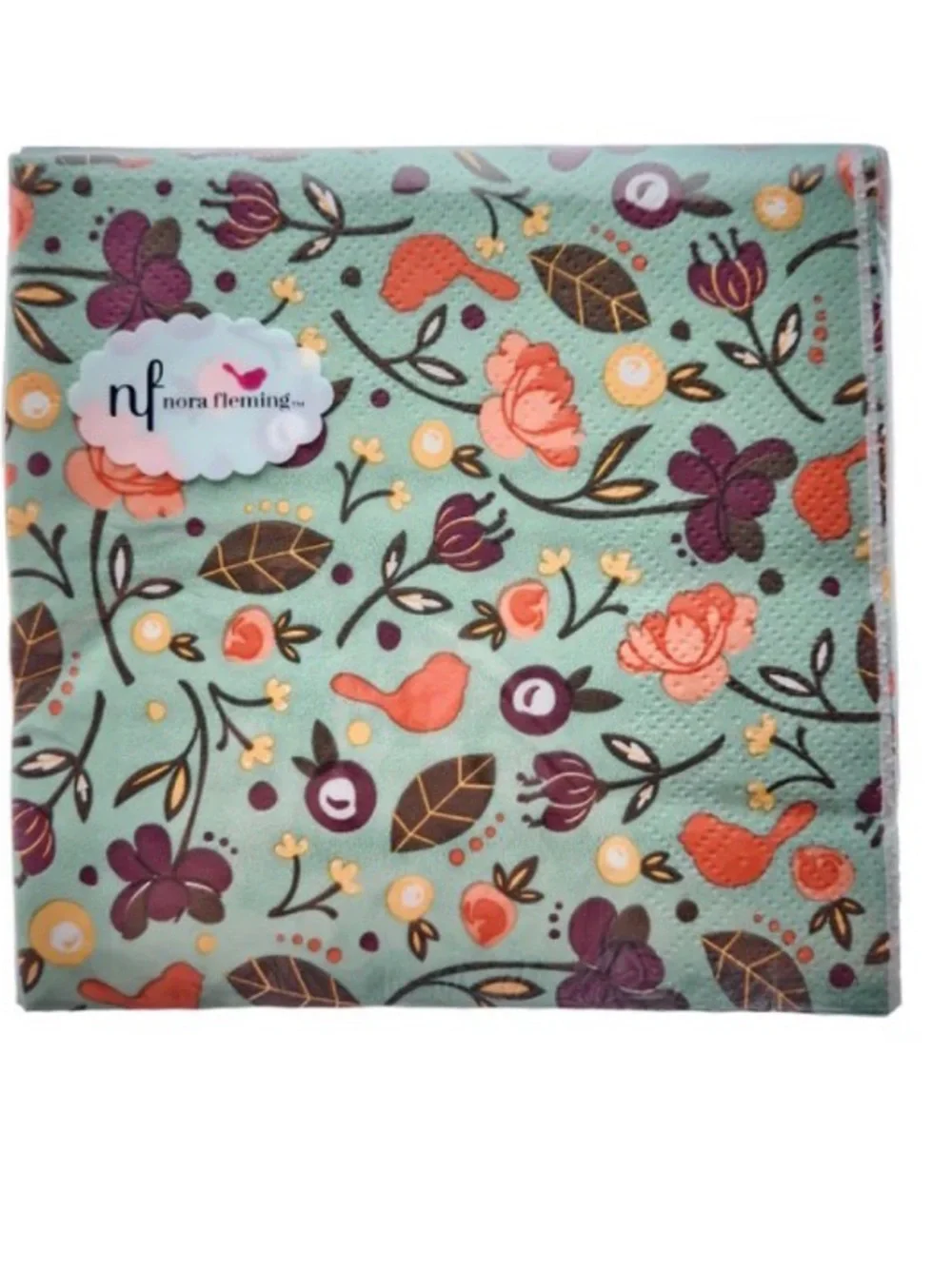 NEW Nora Fleming Cocktail Napkins SET of 6 RETIRED HTF